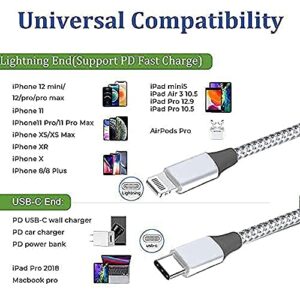 iPhone Fast Charger,Apple MFi Certified 10FT 2Pack USB C to Lightning Cable,iPhone Charing Cord for Charging for iPhone 14/14Pro/14 Pro Max/13/13 Pro/12/12 Pro/12 Pro Max/Mini/11/XS/XR/X/SE/8Plus/iPad