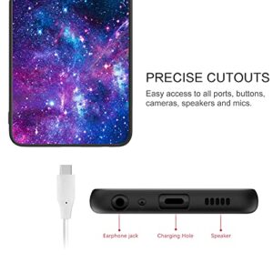 BENTOBEN Galaxy A32 5G Case, Samsung A32 Phone Case, Slim Fit Glow in The Dark Shockproof Drop protective Hybrid Hard PC Soft TPU Bumper Girl Women Boy Cover for 2021 Galaxy A32 6.5 Inch,Nebula/Galaxy