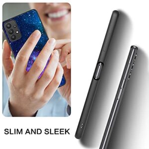 BENTOBEN Galaxy A32 5G Case, Samsung A32 Phone Case, Slim Fit Glow in The Dark Shockproof Drop protective Hybrid Hard PC Soft TPU Bumper Girl Women Boy Cover for 2021 Galaxy A32 6.5 Inch,Nebula/Galaxy