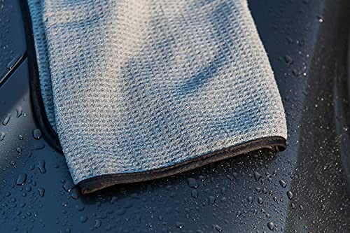 303 Products Waffle Weave Drying Towel - Premium and Ultra Absorbent - Safely Dries Paint Without Scratching - Perfect for Use After Car Wash, 1 Pack (39015)