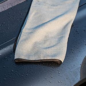 303 Products Waffle Weave Drying Towel - Premium and Ultra Absorbent - Safely Dries Paint Without Scratching - Perfect for Use After Car Wash, 1 Pack (39015)