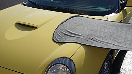 303 Products Waffle Weave Drying Towel - Premium and Ultra Absorbent - Safely Dries Paint Without Scratching - Perfect for Use After Car Wash, 1 Pack (39015)