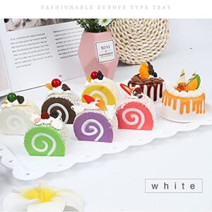 Set of 5pcs Cupcake Stand and Dessert Fruit Snack Tower Tray for Wedding Home Birthday Tea Party Serving Platter