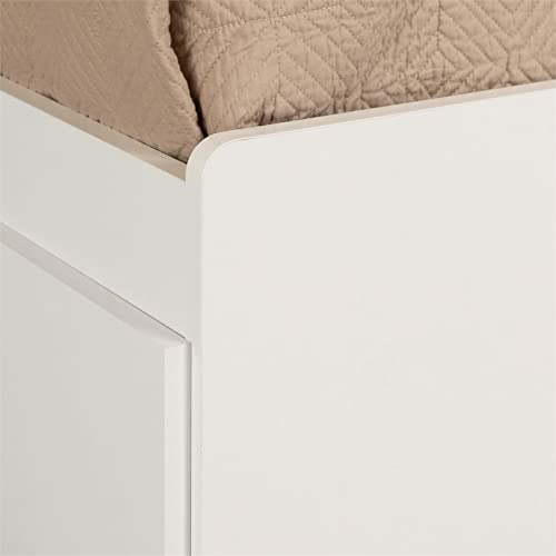 South Shore Fusion Mates Bed with 3 Drawers, Full, Pure White