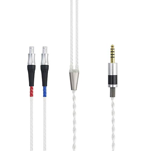 NewFantasia HiFi Cable with 4.4MM Balanced Male Compatible with Sennheiser HD800, HD800S, HD820 Headphones Compatible with Sony WM1A, NW-WM1Z 2m/6.6ft