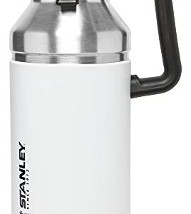 Stanley Go Growler, 64oz Stainless Steel Vacuum Insulated Beer Growler, Rugged Growler with Stainless Steel Interior, 24 Hours Cold and 4 Days Ice Retention