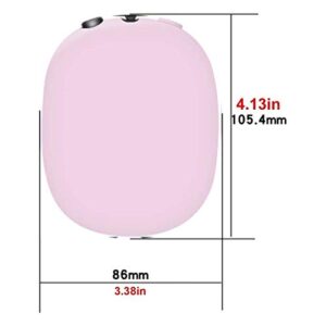 Zotech Silicone Protective Cover, Soft Earcup Cushions Case for Airpods Max (Pink)