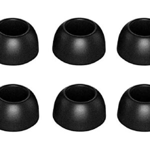 JNSA Memory Foam Ear Tips Compatible with Galaxy Buds,3 Pairs,Small Size,Foam Black S