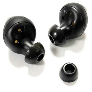 JNSA Memory Foam Ear Tips Compatible with Galaxy Buds,3 Pairs,Small Size,Foam Black S
