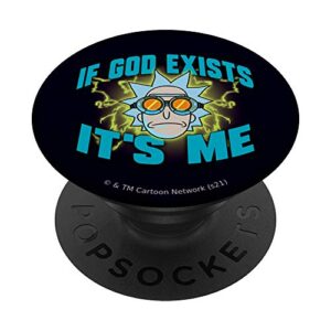 rick and morty if god exists popsockets swappable popgrip