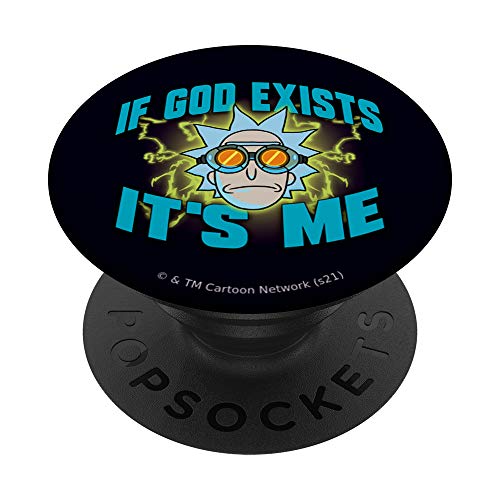 Rick and Morty If God Exists PopSockets Swappable PopGrip