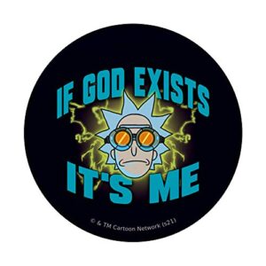 Rick and Morty If God Exists PopSockets Swappable PopGrip