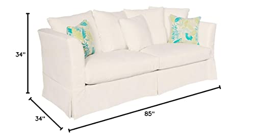 Padma'S Plantation Sunset Beach Sofas, Canvas White