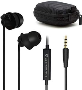 sleep earbuds sleeping noise isolation headphones with unique fully soft silicone earplug,sleep earphones with mic,perfect for sleeping,insomnia,side sleeper,snoring,air travel vz sport mate