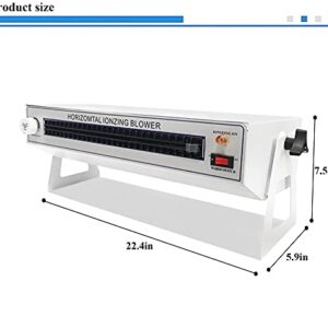 YUCHENGTECH Ionizing Air Blower Anti Static Ionizer ESD Ionizer Anti-Static Fan Static Eliminator Lengthened (110V)