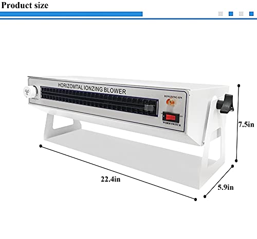 YUCHENGTECH Ionizing Air Blower Anti Static Ionizer ESD Ionizer Anti-Static Fan Static Eliminator Lengthened (110V)