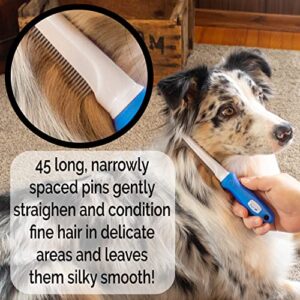 Horicon Pet Detangling and Grooming Dog Comb Set for Dogs, Cats, Small Animals