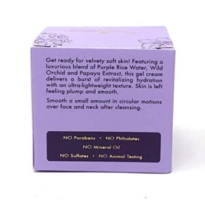 Purple Rice Water Velvet Skin Gel Cream