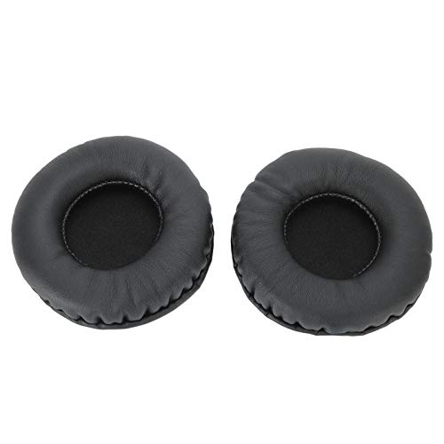 Limouyin Durable Foam Ear Pad Replacement Cushions, 75MM/3.0in Headphone Universal Ear Cushions Replacement Headset Noise Reduction Foam Ear Pads Covers Black