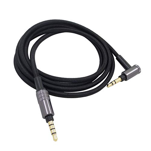 Meijunter Headphone Audio AUX Cable Compatible with Sony WH-H900N/WH-1000XM3/WH-1000XM4/H800/950/mdr-10r/mdr-10rc/10RBT/NC200D/MDR-100AAP, 3.5mm to 3.5mm Male (1.2 m/3.93ft)