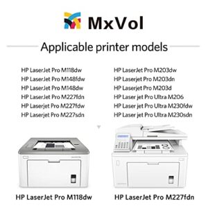 MxVol Compatible Drum Unit Replacement for HP 32A CF232A Drum Yields Up to 23,000 Pages 2-Pack use for HP Laserjet Pro M148dw M203dw M227fdw M118dw M148fdw M227fdn Printer