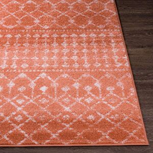 Artistic Weavers Elsie Global Bohemian Area Rug, 5 ft (3 in) x 7 ft (3 in), Burnt Orange