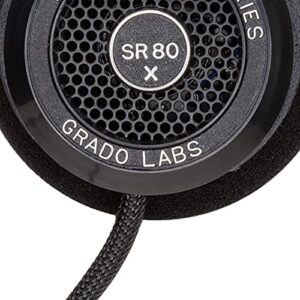 GRADO SR80x Prestige Series Wired Open Back Stereo Headphones