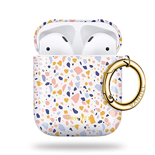 Vandel AirPod Case Cover for Women. Designer Apple AirPods Case for Women EarPods 2nd Generation & 1st Gen Hard Case with Aesthetic Design Case Keychain, for Women, Girls