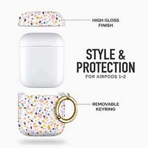 Vandel AirPod Case Cover for Women. Designer Apple AirPods Case for Women EarPods 2nd Generation & 1st Gen Hard Case with Aesthetic Design Case Keychain, for Women, Girls