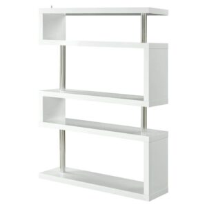 Acme Furniture Buck II Bookcase, White Finish