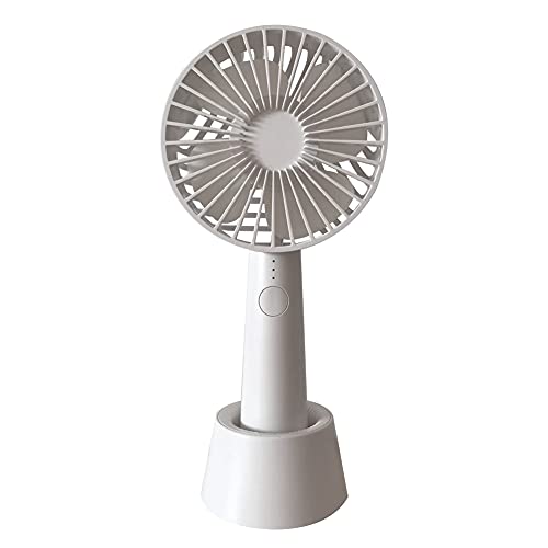 Handheld Fan with Magnetic Base, Mini Personal Fan with 2200mAh Battery, 3 Speed with 2-8 Hours Operated Portable Fan, Mini/Micro USB Rechargeable Fan for Kids, Grils, Woman and Man, for Summer Travel Outdoor