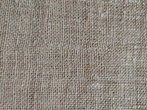 Hemp Handwoven Fabric by Planet Green-400 GSM Natural Color, Handloom Hemp Fabric, Sustainable Himalayan Hemp Fabric, Bulk Price, Width 75 cm and Length 1 Meter