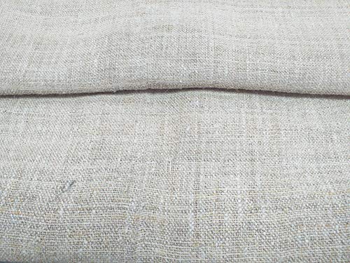 Hemp Handwoven Fabric by Planet Green-400 GSM Natural Color, Handloom Hemp Fabric, Sustainable Himalayan Hemp Fabric, Bulk Price, Width 75 cm and Length 1 Meter