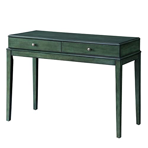 Acme Furniture Manas Writing Desk, Antique Green