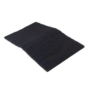 AQUANEAT Aquarium Activated Carbon Filter Media Pad for Fish Tank Pond Canister Filter (10.5" x 18")