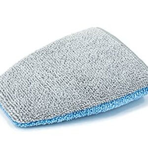 [Saver Mitt] Coating Applicator Fingertip Mitt with Barrier Layer (5 in. x 4 in.) Blue/Gray - 12 pack