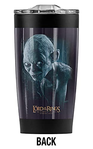 The Lord of the Rings Gollum Sneaking Stainless Steel Tumbler 20 oz Coffee Travel Mug/Cup, Vacuum Insulated & Double Wall with Leakproof Sliding Lid | Great for Hot Drinks and Cold Beverages