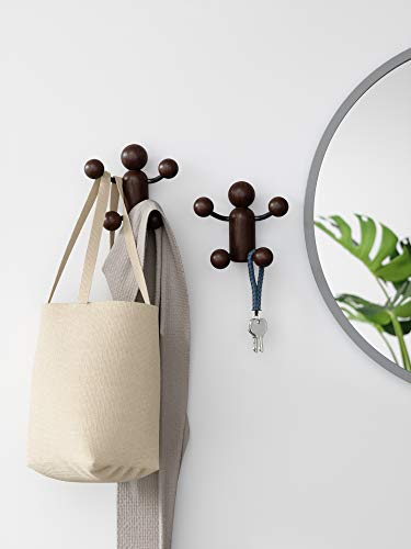 Umbra Woody Wall Hook Black/Walnut