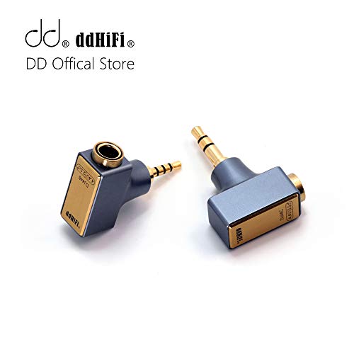 DD ddHiFi All-New DJ44C Aluminum Version 4.4mm Balanced Female to 3.5mm Male Headphone Jack Adapter, Audio Converter for Your 4.4mm Earphone/Headphone