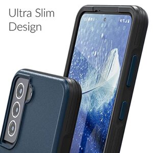 Crave Slim Guard for Galaxy S21 FE Case, Shockproof Case for Samsung Galaxy S21 FE 5G (6.4 inch) - Navy