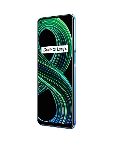 Realme 8 5G Dual SIM 64GB ROM + 4GB RAM (GSM Only | No CDMA) Factory Unlocked 5G/LTE Smartphone (Supersonic Blue)-International Version