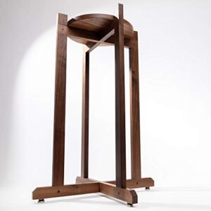 Water Filter Stand for Royal, Big, Imperial Dispensers Made In USA Floor Water Dispenser Holder (Walnut)