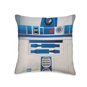 star wars r2-d2 astromech droid throw pillow