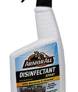 Armor All Disinfectant Spray General Cleaner Deodorizer Kills Bacteria & Viruses 32 Ounce Sprayer Bottle