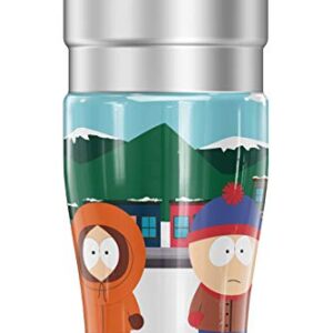 THERMOS South Park Cartman, Stan, Kyle, Kenny Town Pose STAINLESS KING Stainless Steel Travel Tumbler, Vacuum insulated & Double Wall, 16oz