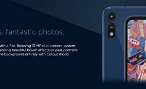 Moto E 2020 (32GB, 2GB) 6.2", Snapdragon 632, Android 10, 4G LTE Factory Unlocked XT2052-1 (Midnight Blue)