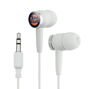graphics & more space jam: a new legacy tune squad logo novelty in-ear earbud headphones