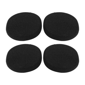 headphone ear pads, 2pair cushion headset earpads earmuffs replacement earbuds cover for logitech h800(black)