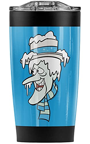 The Year Without a Santa Claus Snow Miser Stainless Steel Tumbler 20 oz Coffee Travel Mug/Cup, Vacuum Insulated & Double Wall with Leakproof Sliding Lid | Great for Hot Drinks and Cold Beverages