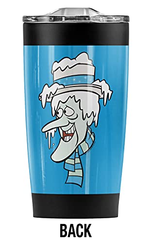 The Year Without a Santa Claus Snow Miser Stainless Steel Tumbler 20 oz Coffee Travel Mug/Cup, Vacuum Insulated & Double Wall with Leakproof Sliding Lid | Great for Hot Drinks and Cold Beverages